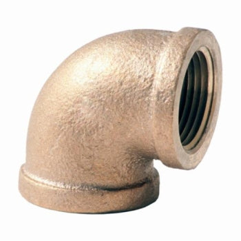 1-1/4" 90° Brass Elbow (Lead Free)