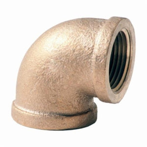 1-1/4" 90° Brass Elbow (Lead Free)