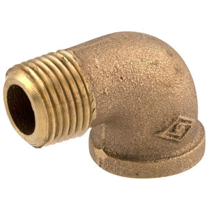 1-1/2" 90° Brass Street Elbow (Lead Free)