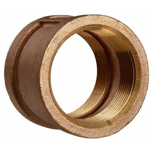 3/4" Brass Coupling (Lead Free)