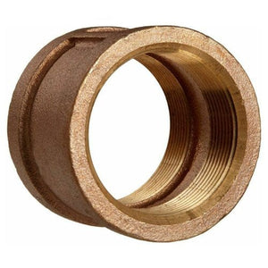 3/4" Brass Coupling (Lead Free)