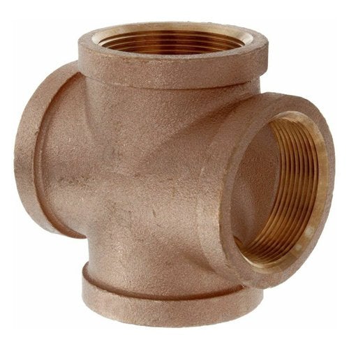 1/2" Brass Cross (Lead Free)