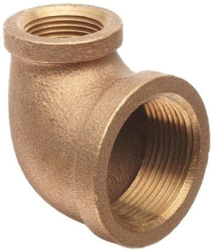 Everflow CSSM1142 1-1/4 X 3/4-Inch Brass 90-Degree Reducing Elbow – Female Threaded Ends, Lead-Free, NSF Certified – For Plumbing And Pipe Fittings