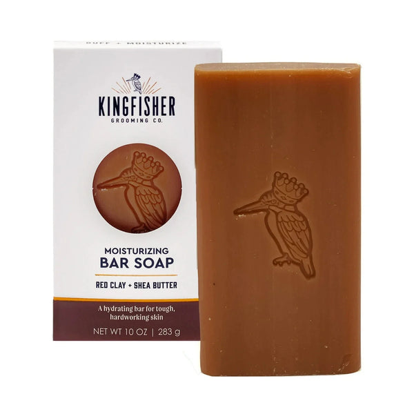 (3 pack) Kingfisher Co. Men's Moisturizing Bar Soap, Bourbon and Maple, 10 oz