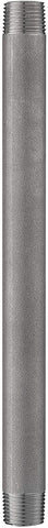 1/2" x 30" Pipe Nipple With Sandblast Finish
