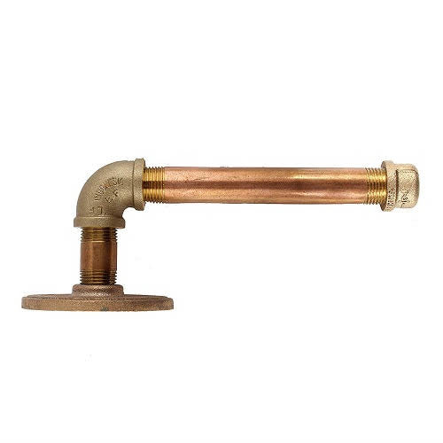 Brass Pipe Toilet Paper Roll Holder – Ironwerks Designs