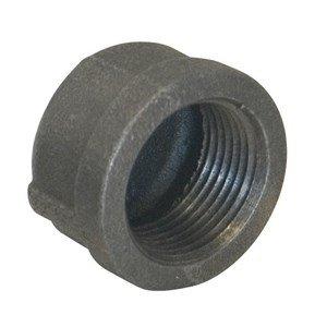 1/2" Black Iron Cap