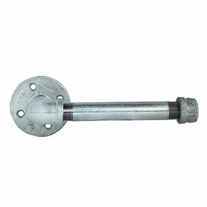 Industrial Pipe Toilet Paper Holder - Galvanized Iron