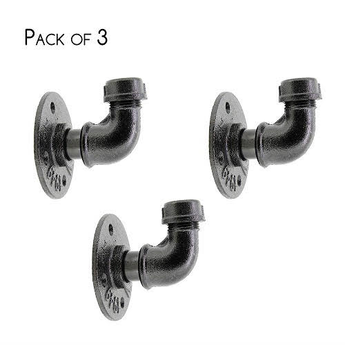 Wall Mounted Coat Hook, Industrial Pipe Wall Hook